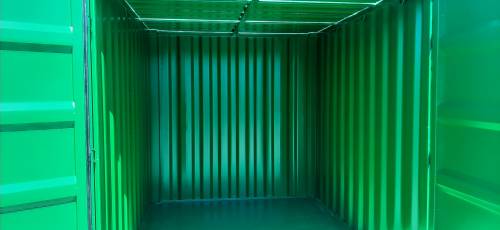 10'-Container neu smaragdgruen