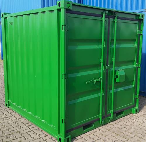 8'-Container neu smaragdgruen