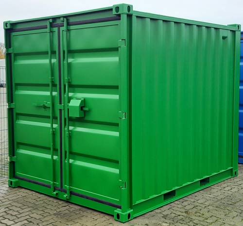 10'-Container, neu, smaragdgrün